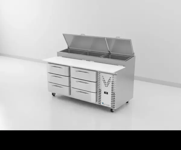 Victory Refrigeration VPPD67HC-6