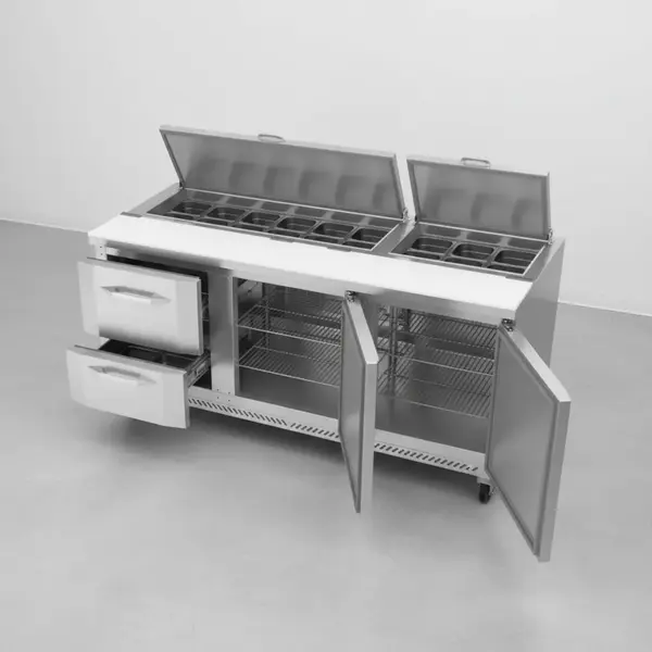 Victory Refrigeration VSPD72HC-18-2