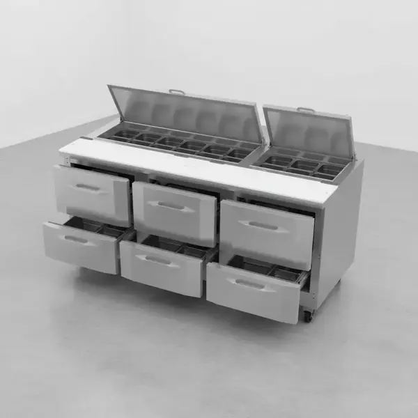 Victory Refrigeration VSPD72HC-18-6