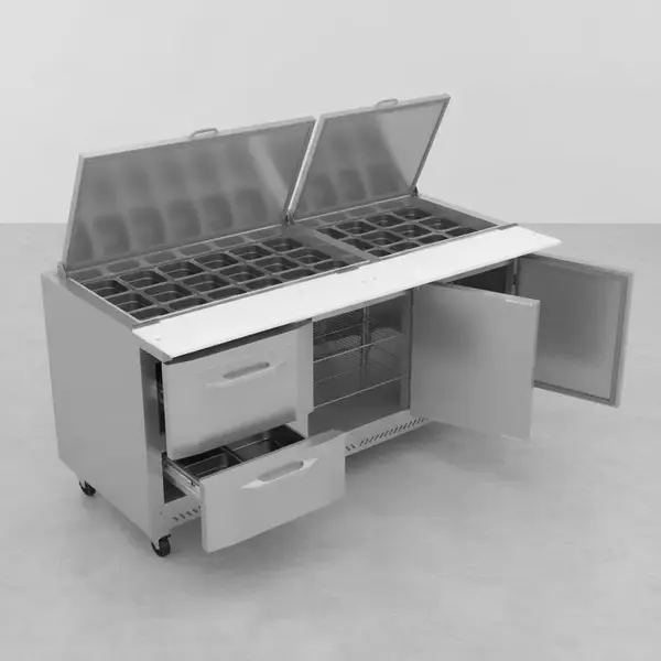 Victory Refrigeration VSPD72HC-30B-2