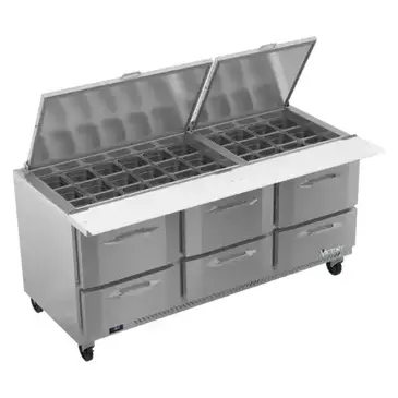 Victory Refrigeration VSPD72HC-30B-6