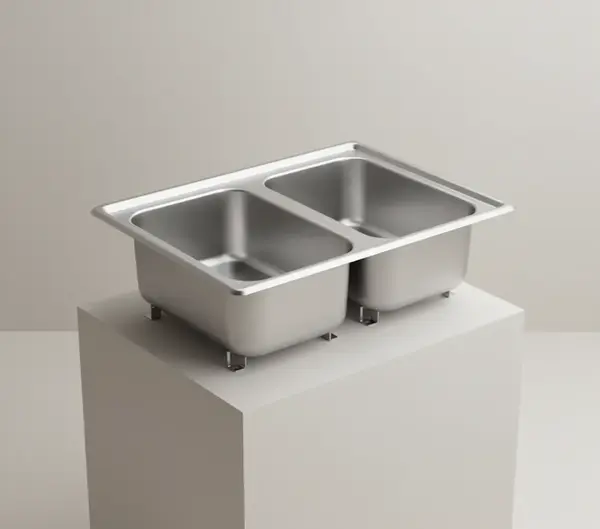 Vollrath 12065-2 Compartment Drop-In Sink