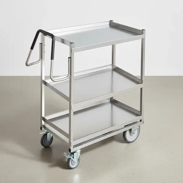 Vollrath 97208 Heavy-Duty Cart with Stainless Steel Shelves