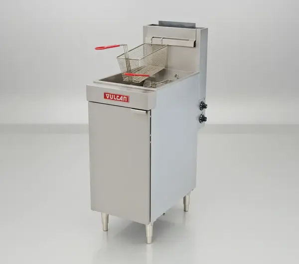 Vulcan LG300-QS-PLATINUM Gas Floor Model Full Pot Fryer