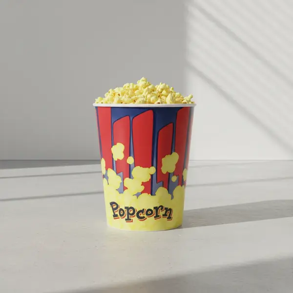 Winco Benchmark Popcorn Tub - 85 oz. (300 tubs per case)