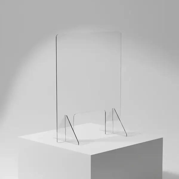 Winco ACSS-2432W Safety Shield - Clear Acrylic Countertop