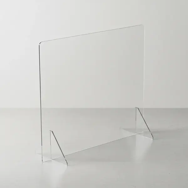 Winco ACSS-3632 Safety Shield - Clear Acrylic Countertop Shield