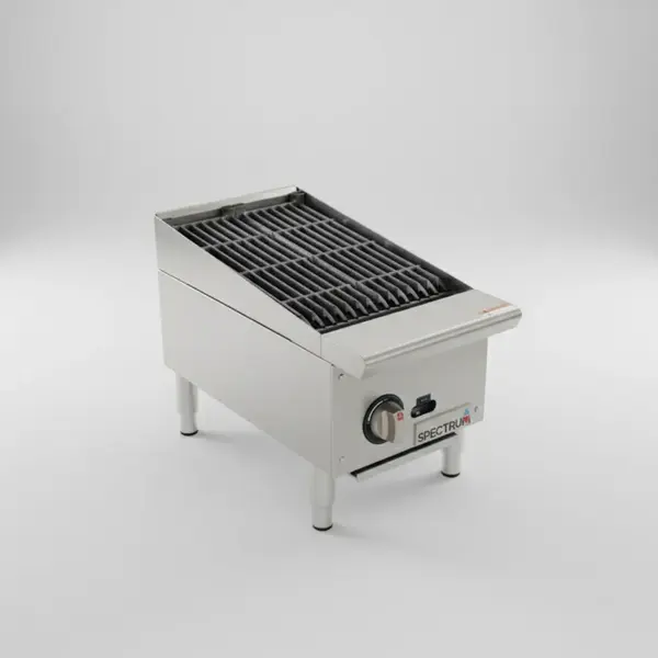 Winco NGCB-12R Spectrum™ Charbroiler - Natural Gas, 12"
