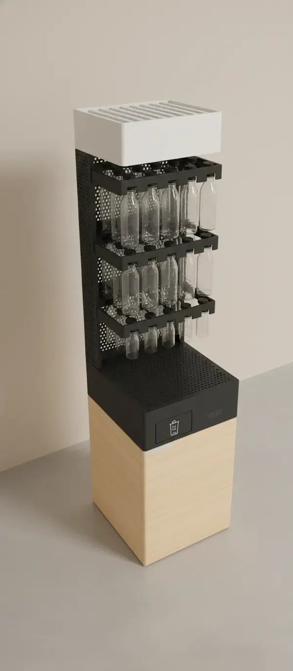 Zumex USA 11820 BOTTLE RACK JUICE CORNER
