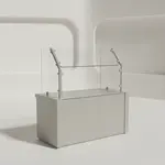 Advance Tabco AFC-36 Food Shield - Cafeteria Style Sneeze Guard