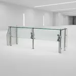 Advance Tabco DSG-15G-96 Sleek Shield™ Food Shield