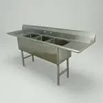 Advance Tabco FC-3-1818-24RL-X