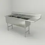 Advance Tabco FC-3-2424-18R