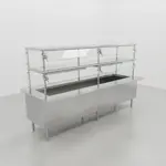 Advance Tabco NDSG-12-120 Self Service Sleek Food Shield