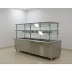 Advance Tabco NDSG-12-48 Self Service Sleek Food Shield