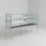 Advance Tabco NDSG-18-132 Self Service Sleek Food Shield