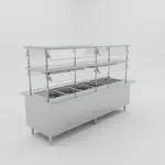 Advance Tabco NDSG-18-48 Self Service Sleek Food Shield