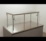 Advance Tabco NSG-18-132 Sleek Food Shield with Adjustable Glass