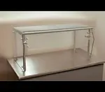 Advance Tabco NSG-18-72 Sleek Food Shield with Adjustable Glass