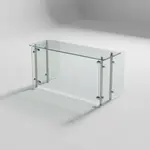 Advance Tabco STFC-12-60 Food Shield with Glass Top Shelf