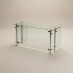 Advance Tabco STFC-12-84 Food Shield with Glass Top Shelf