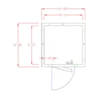 American Panel Corporation 6X6F-O