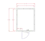 American Panel Corporation 8X10F-I