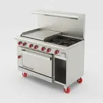 American Range AR-36G-2B-CL-SBR