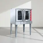 American Range Convection Oven Gas with Stainless Steel Doors - Deep Depth