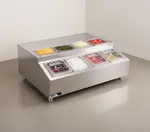 APW Wyott RTR-8 Refrigerated Countertop Topping Rail