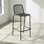 BFM Seating DV554BL Avalon Stacking Barstool