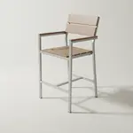 BFM Seating PH201BGRTK-SG Seaside Barstool