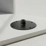 BFM Seating UB12DP Umbrella Base - 12" Round for Umbrellas