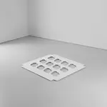 BOXIT CORPORATION 9.95X9.95X.75 Cupcake Insert for Mini Cupcakes