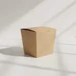 BOXIT CORPORATION 4x4x4 Cupcake/Bakery Box - 1 Cup Regular Kraft, 200/CS