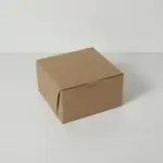 BOXIT CORPORATION 7x7x4 Cupcake/Bakery Box, 4 Cup Regular, Kraft, 200/CS