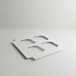 BOXIT CORPORATION 6.95X6.95X.87 Cupcake Insert for 4 Cup Regular, 100/CS
