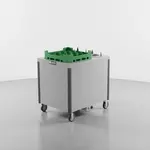 Caddy CM-2620-H-20 Magic Cup/Saucer Rack Dispenser