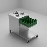 Caddy CM-2720-C-10 Magic Cup/Saucer Rack Dispenser