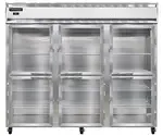 Continental Refrigerator 3RNPTHD-GD-SD 780'' Pass-Thru Refrigerator