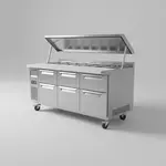 Continental Refrigerator D72N18M-FB-D