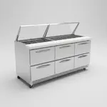 Continental Refrigerator D72N30M-FB-D