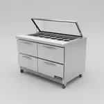 Continental Refrigerator SW48N18M-HGL-FB-D