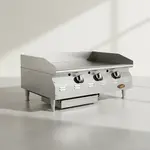 Eagle Group CLAGGDT-36-LP-X RedHots® 36'' Countertop Gas Griddle