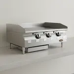 Eagle Group 36'' Countertop Gas Griddle with Thermostatic Controls