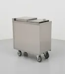 Eagle Group MIC2825 Mobile Ice Caddy - Stainless Steel Ice Storage Bin