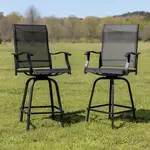 Flash Furniture 2-ET-SWVLPTO-30-BK-GG