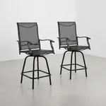 Flash Furniture 2-ET-SWVLPTO-30-BK-GG