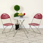 Flash Furniture 2-LE-L-4-BUR-GG