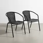 Flash Furniture 2-TLH-037-BK-GG